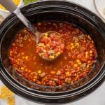 Crockpot taco soup