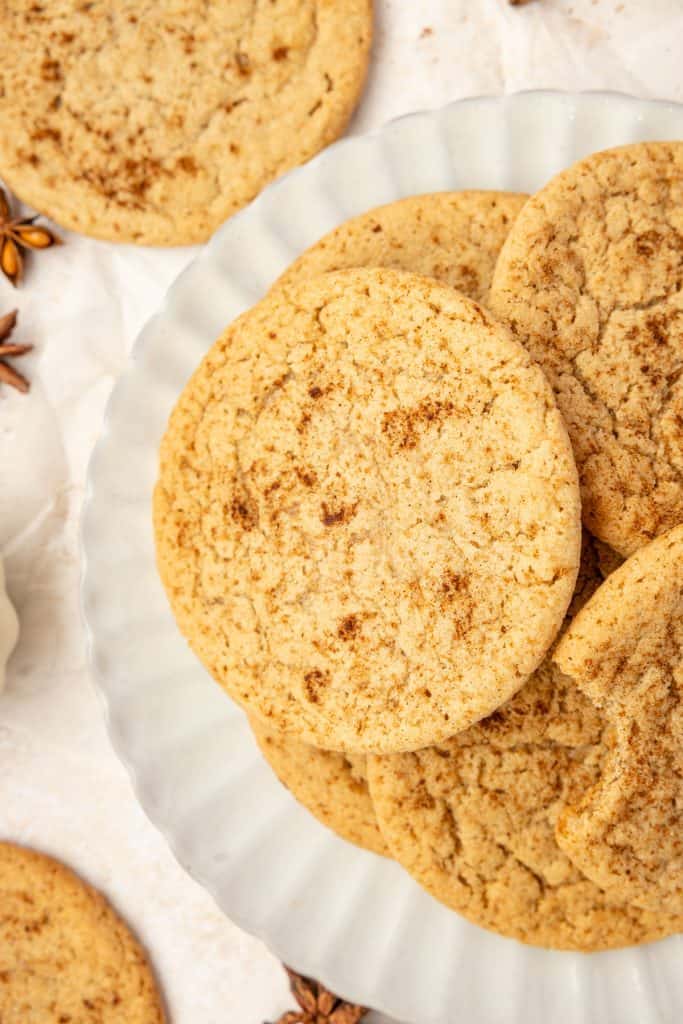 Pumpkin Spice CookiesWeb048 Pumpkin Pie Spice Cookies on a plate