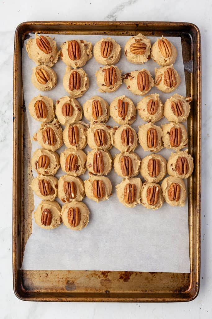 butter pecan cookie dough