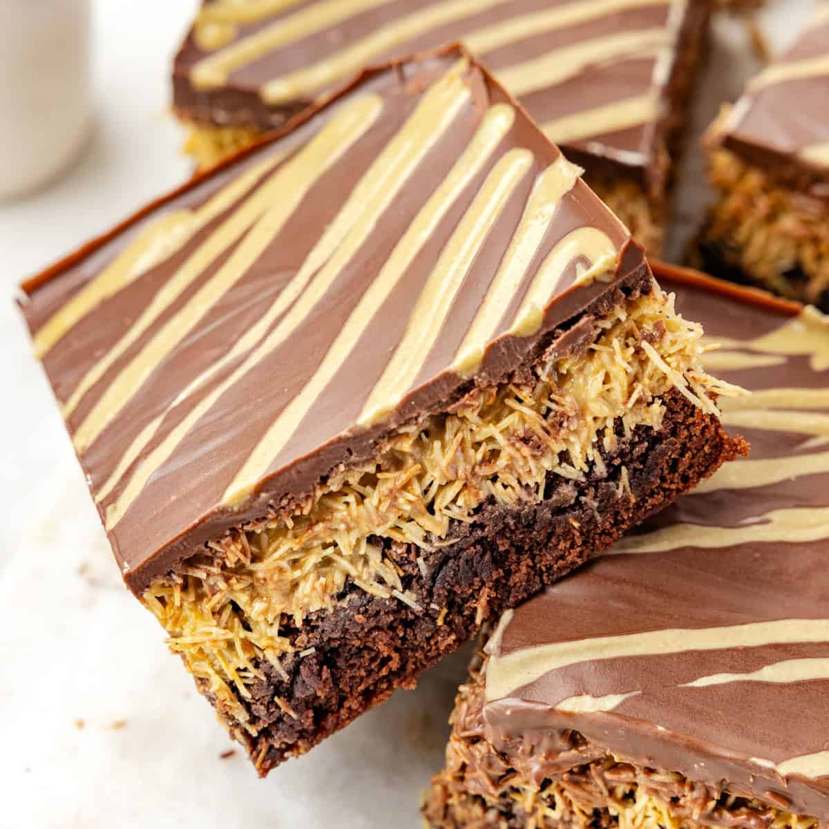 close up of Dubai Brownies