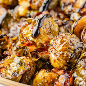 Bacon and Balsamic Brussel Sprouts