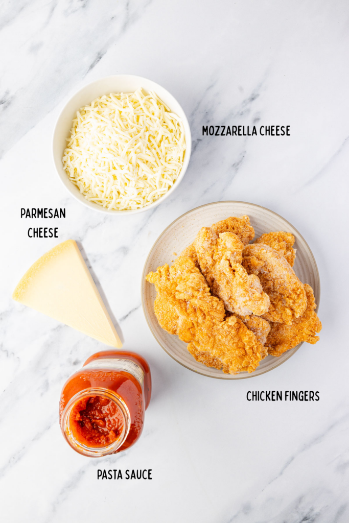 Chicken Parmesan With Chicken Strips ingredients