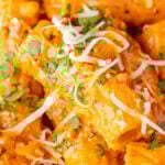 Up close image of Creamy Chorizo Pasta