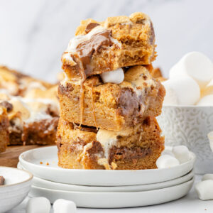 S’mores Bars on a plate
