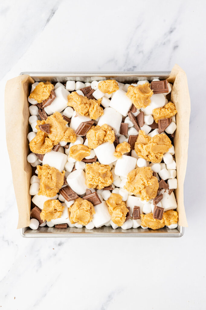 unbaked S’mores Bars