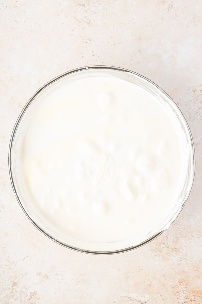 Finished vanilla pudding