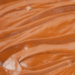 Homemade Chocolate Frosting up close