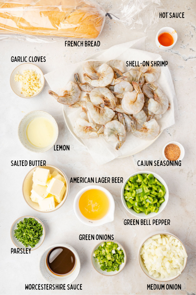 BBQ Shrimp Ingredients