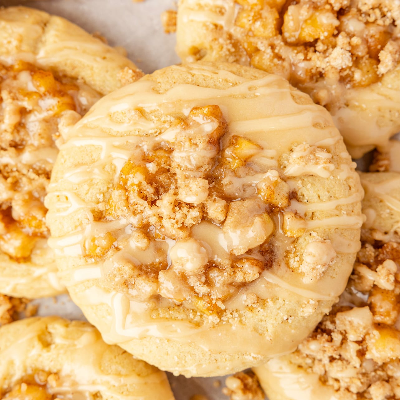 Apple Pie Cookies plied on top of eat other